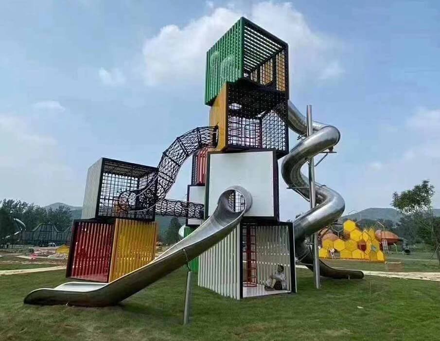 不銹鋼滑梯制作廠家如何在后疫情時代抓住機遇？