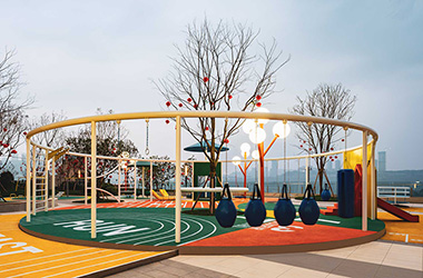 小區兒童公園游樂設備設計