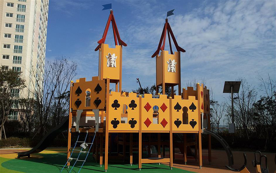 幼兒園城堡游樂設備