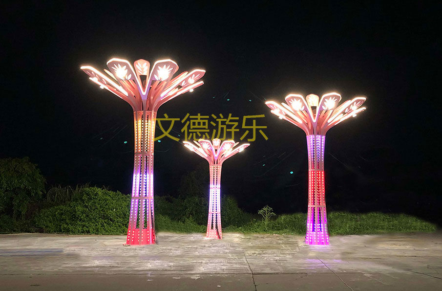 格桑花戶外景觀燈實拍圖二