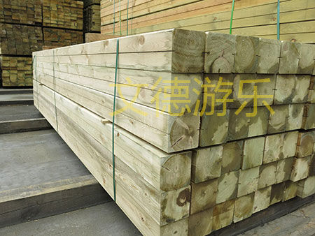 原木網紅秋千采用的材料