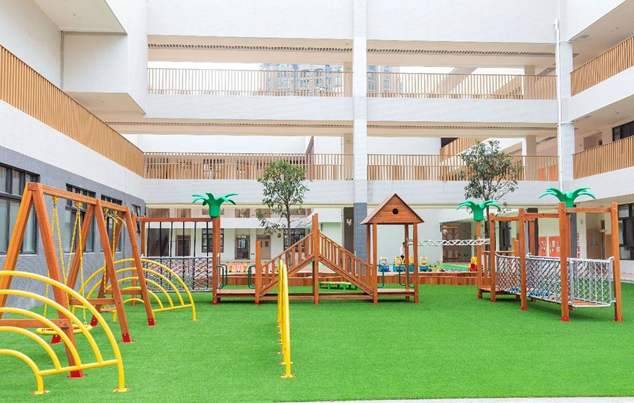幼兒園露天游樂設備應用場景