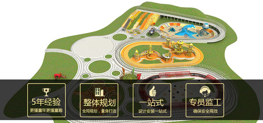 主題公園游樂設施規劃圖
