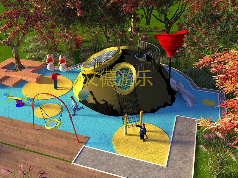 兒童公園總體規劃效果圖