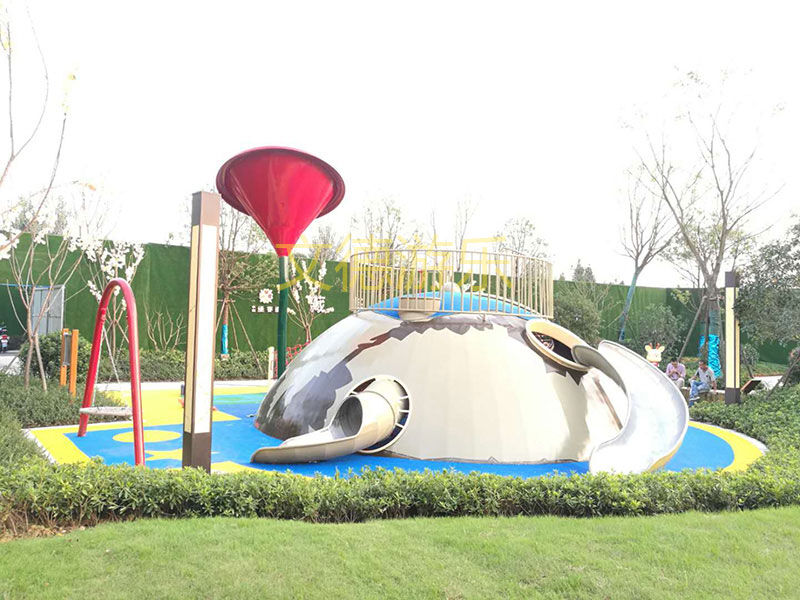 兒童公園總體規劃滑滑梯