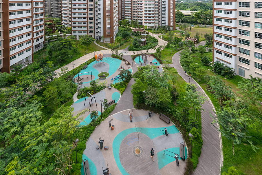 新型地產兒童區設計實拍圖