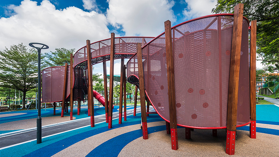 社區公園游樂區設計方案實拍圖