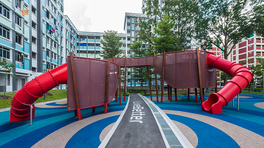 社區公園游樂區設計方案效果