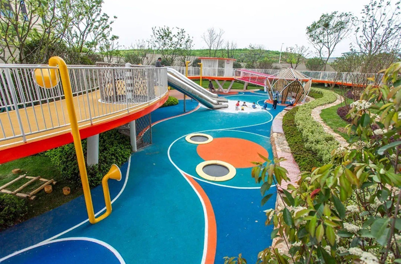 社區(qū)七彩長廊規(guī)劃設(shè)計效果圖