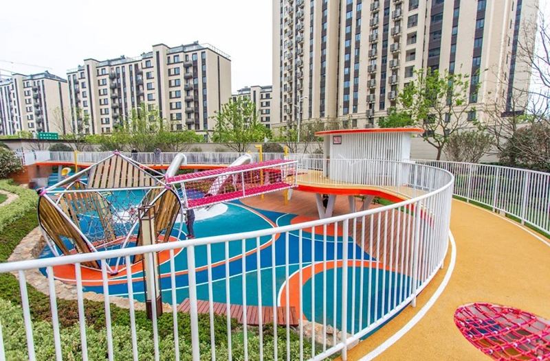 社區(qū)七彩長廊規(guī)劃設(shè)計廊橋