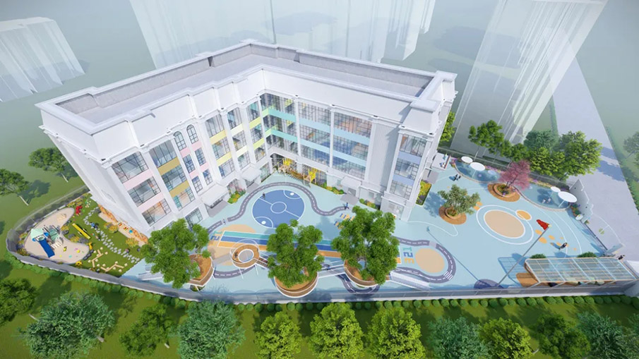 幼兒園戶外游樂區設計