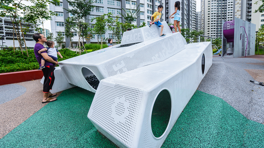 小區新型游樂設備