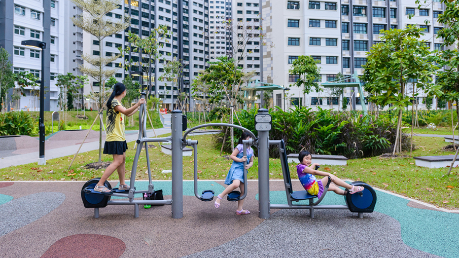 小區新型游樂設備