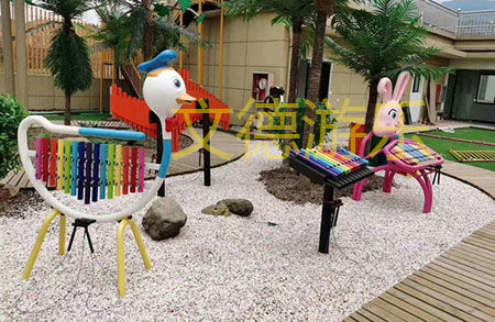 小區公園兒童打擊樂器