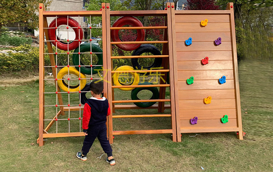 幼兒園室外攀巖設備應用場景