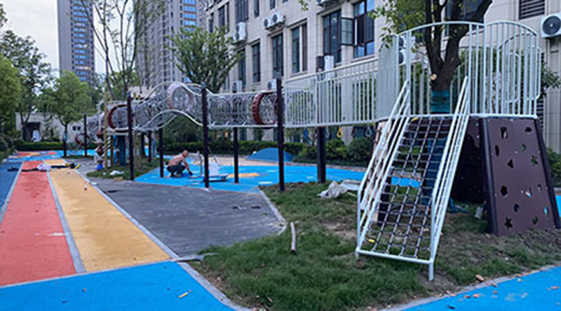 定制幼兒園戶外攀爬網
