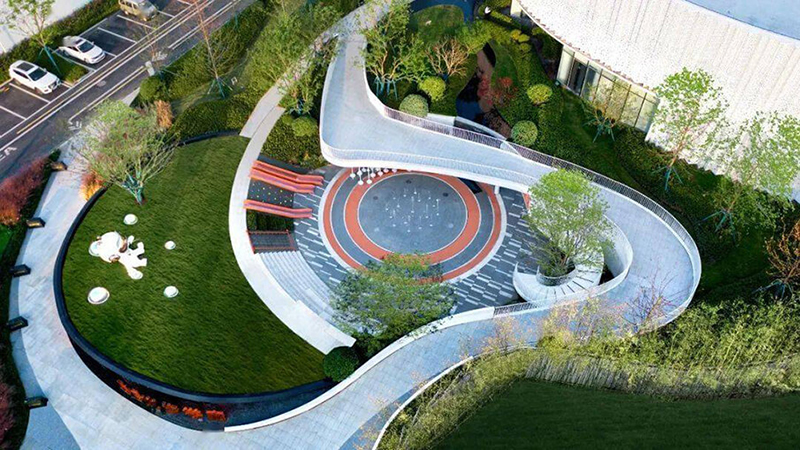 商場復合型下沉兒童樂園全景圖