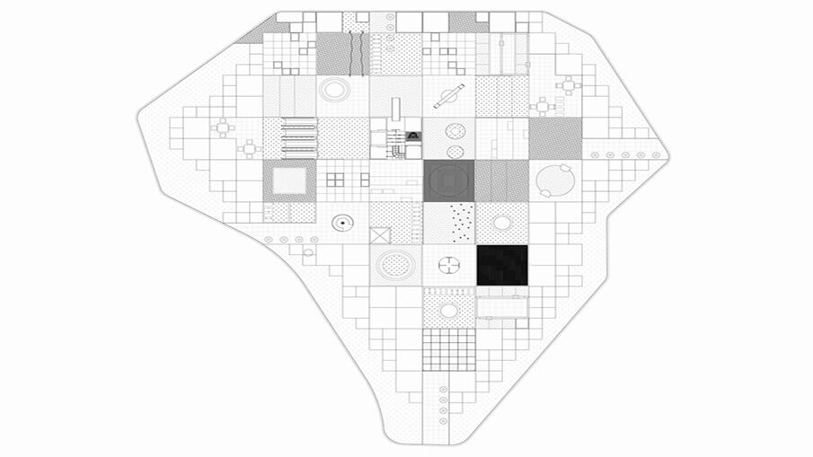 方塊元素社區(qū)兒童樂園方案圖