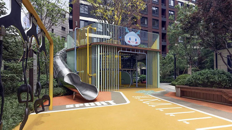 社區兒童攀爬樂園