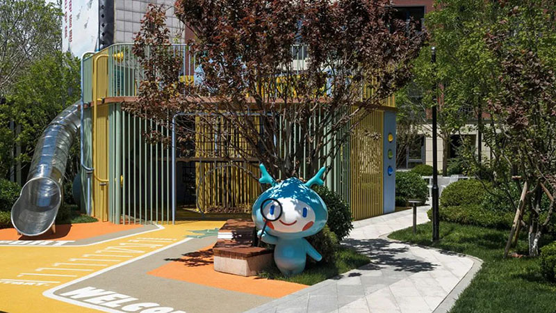 社區兒童攀爬樂園